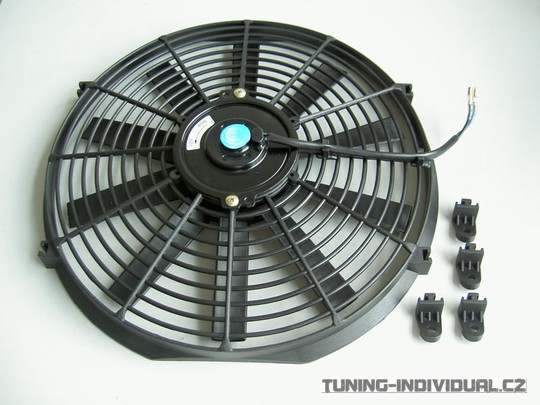 Ventiltor 355mm prmr, tan, rovn lopatky