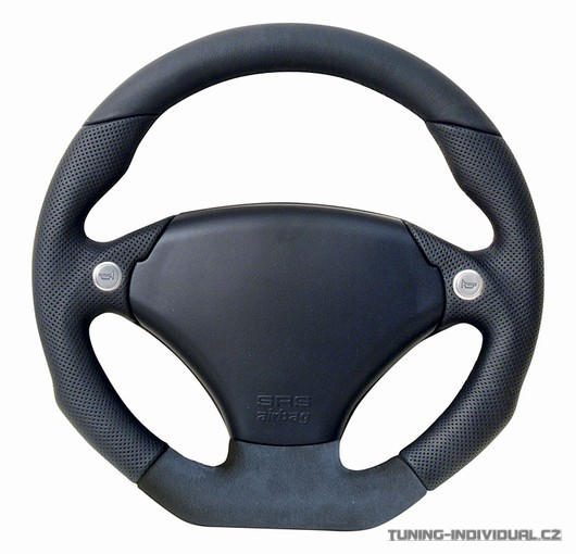 Sportovn volant Raid Daytona Race 340mm s airbagem ern