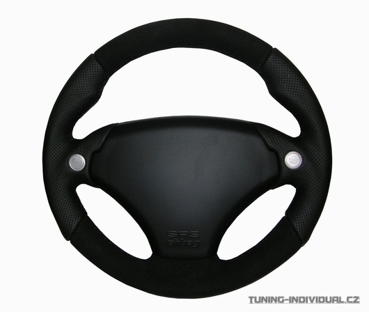 Sportovn volant Raid Daytona Club 320mm s airbagem ern