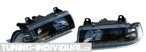 Pedn svtlomety ir ern, pro BMW E36 Limousine/Compact