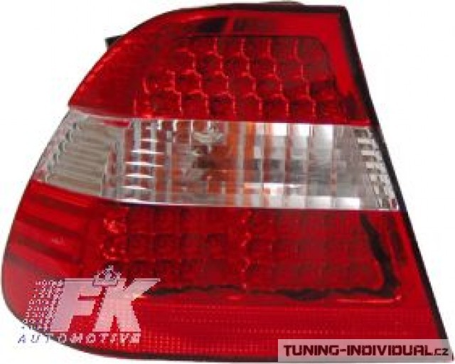 Zadn svtla LED na BMW 3-er E46 Limousine, erven, cena za pr