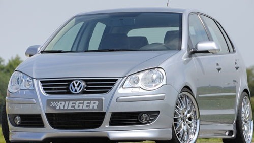 Rieger Tuning spojler pod přední nárazník VW Polo 9N Facelift