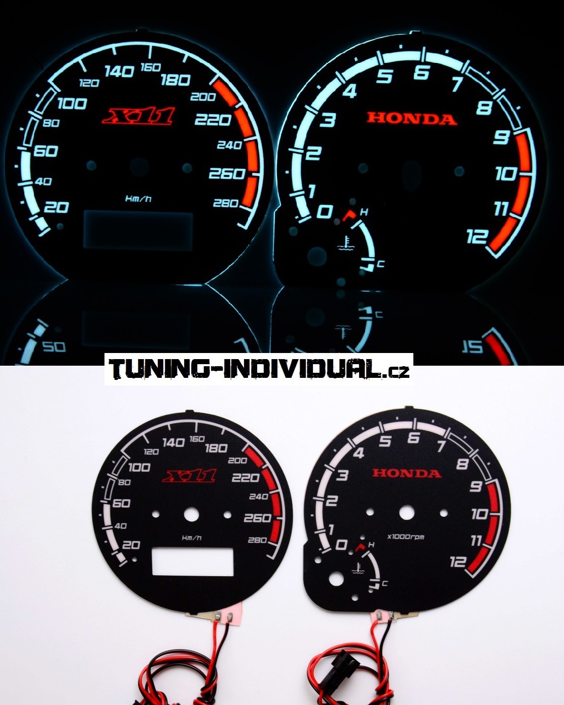 Indiglo budky Honda CB 1100 SF X11 99-03 VZHLED 2