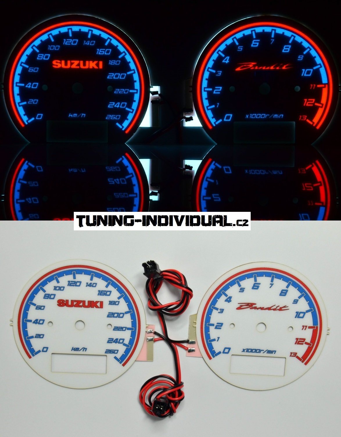 Indiglo budky Suzuki Bandit