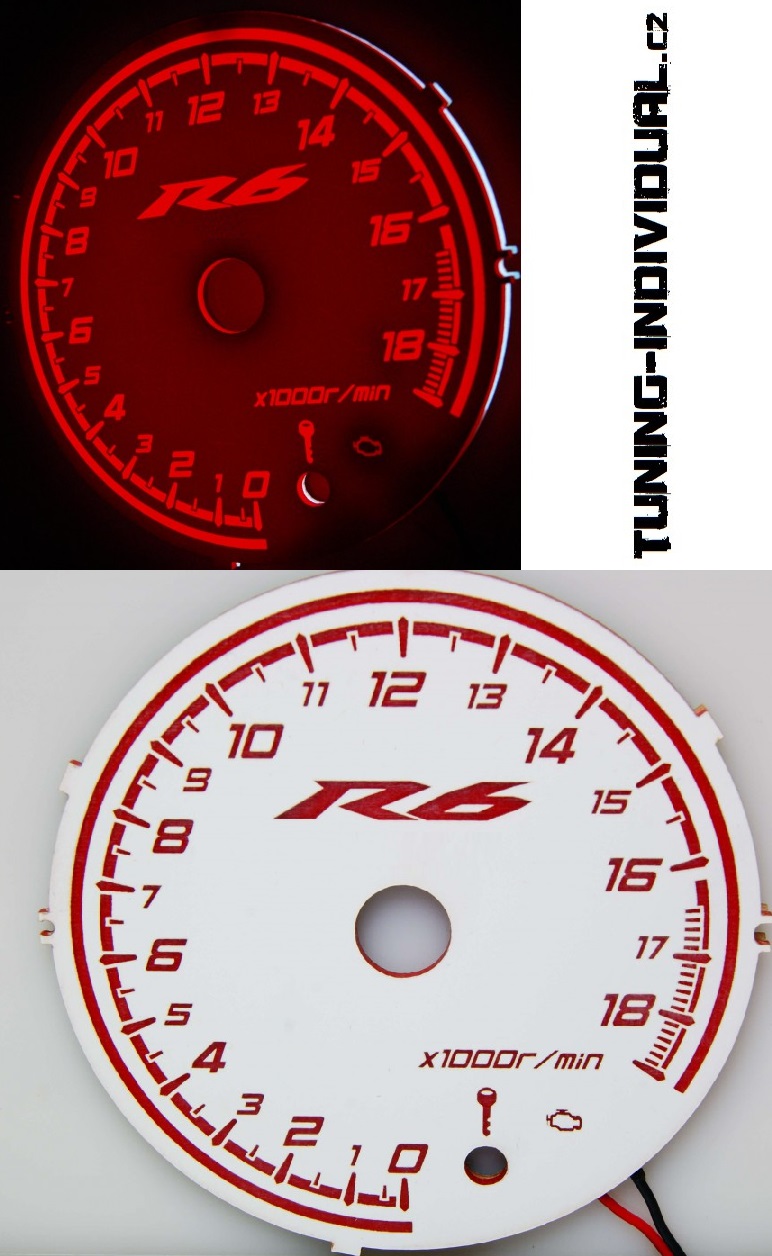 Indiglo budky Yamaha R6 08-17 VZHLED 2