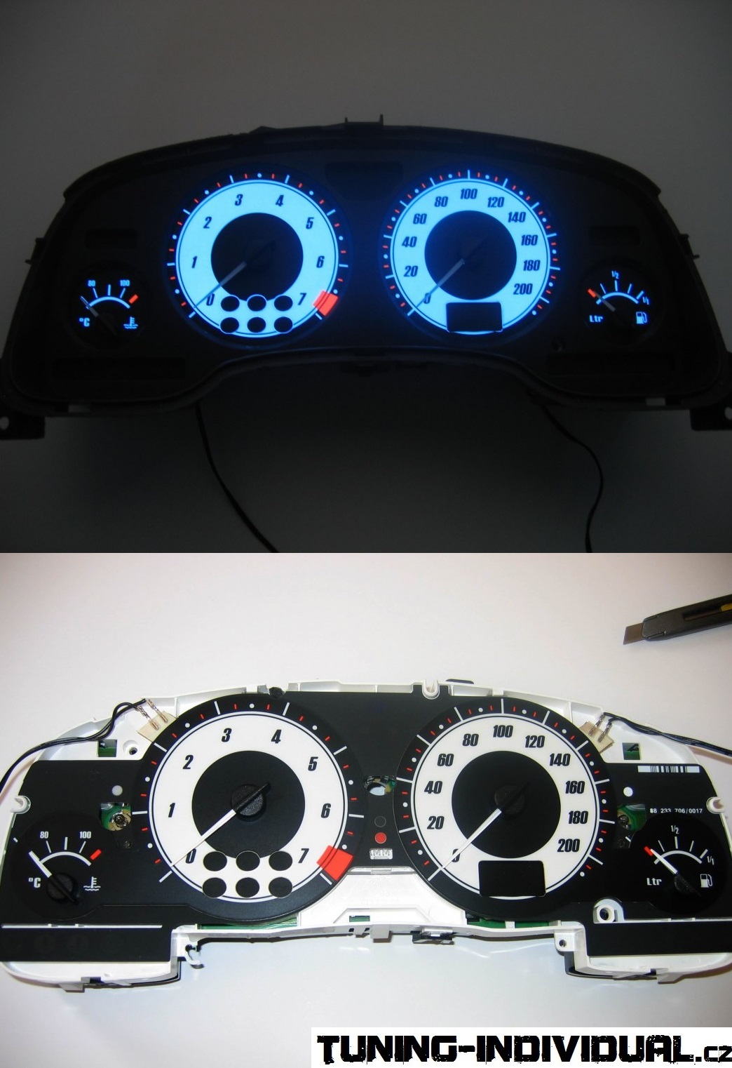 Indiglo budky Opel Astra G VZHLED 2