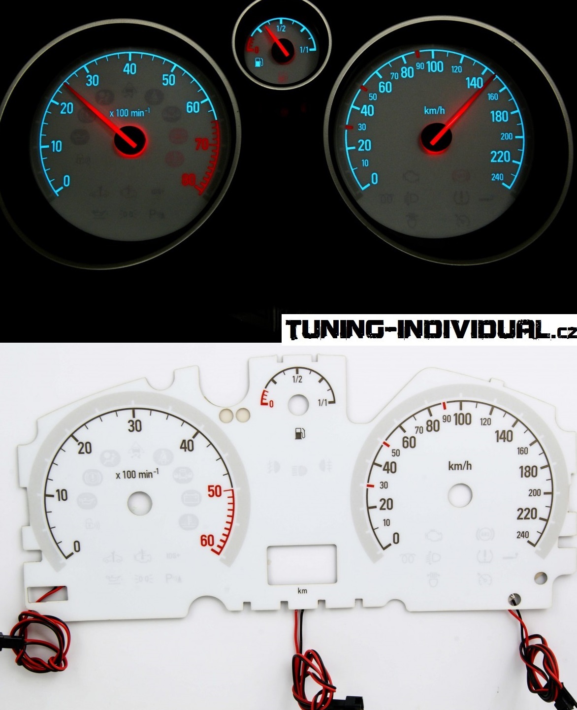 Indiglo budky Opel Astra H VZHLED 1