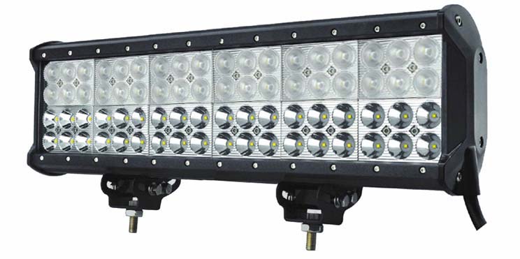 LED rampa dva úhly svícení 216 Watt 440x93x167mm